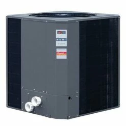 Raypak - R6450ti-E Digital, Titanium, 119K BTU Electric Pool Heat Pump, 208/230V