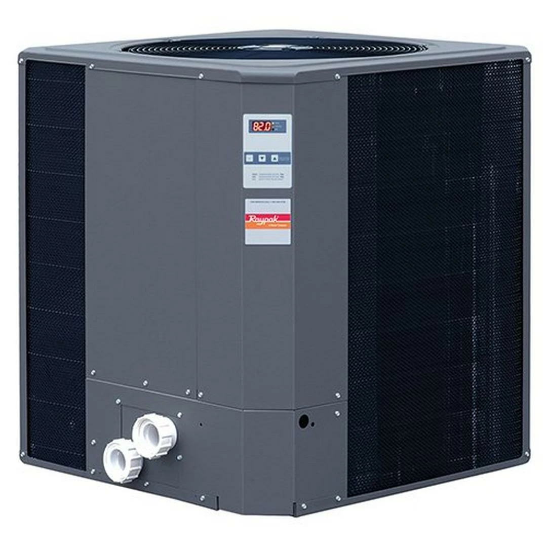 Raypak - R6450ti-E Digital, Titanium, 119K BTU Electric Pool Heat Pump, 208/230V - Image 2