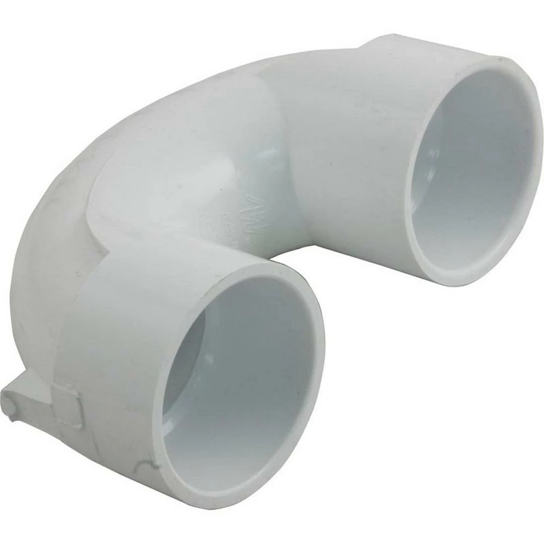 Spa Components - PVC Sweep 180 Degree U-Bend Coupling, 2in X 2in Slip Socket
