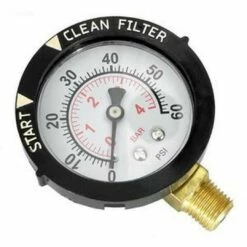 Splash - Replacement Pressure Gauge For Pentair Clean & Clear Cartridge Pool Filters