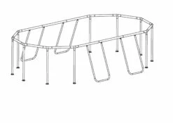 Pool Flame For Power Steel Swim Vista Series